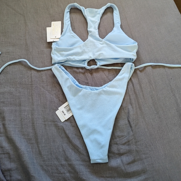 L*Space Dax Cabana Bikini Set Sky Blue - Picture 7 of 11